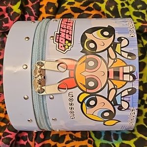 Y2K PowerPuff Girls Round Tin Purse